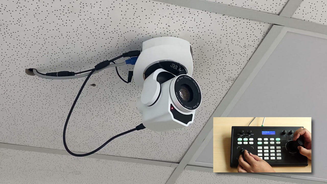 How to Setup and Control AREC PTZ Cameras with the Joystick through VISCA-over-IP and ONVIF Protocol