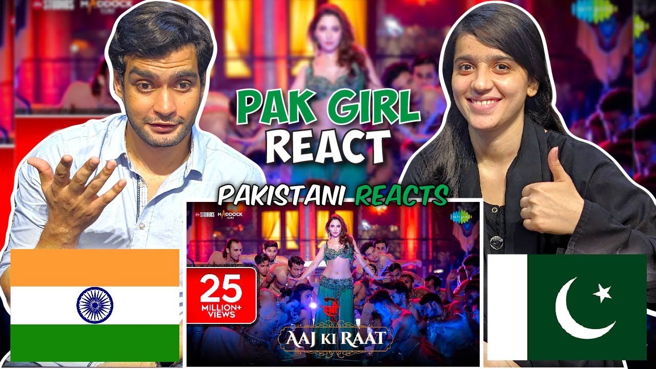 Pakistani Reacts On Aaj Ki Raat | Stree 2 || Tamannaah Bhatia || Sachin-Jigar || Madhubanti | Divya