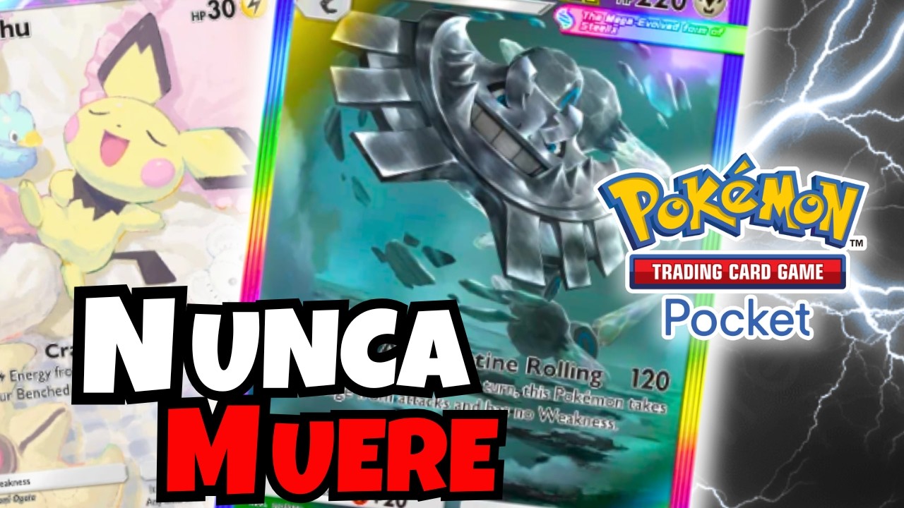 ¡ESTE MEGA STEELIX EX ES INMORTAL! El mazo que NO PUEDEN DESTRUIR | POKÉMON TCG POCKET