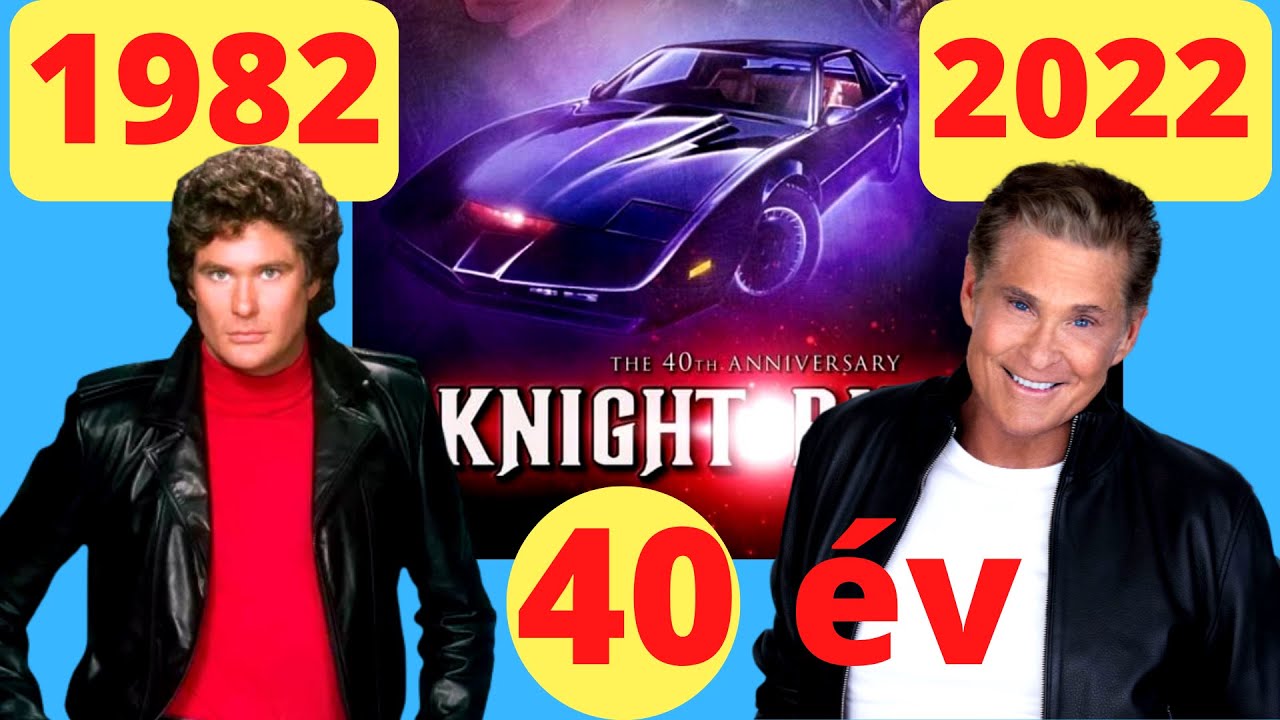 T.A.T.T. lett volna K.I.T.T. helyett!/ LOPNI kellett az autókat a GYÁRBÓL/40 éves a KNIGHT RIDER