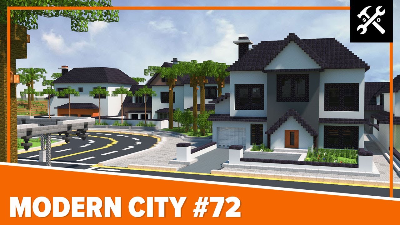 Modern City #72: Suburbs (Part 1) - Minecraft Timelapse