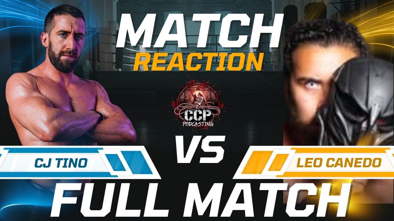 CJ Tino vs Leo Canedo - FULL MATCH Watch and Reaction