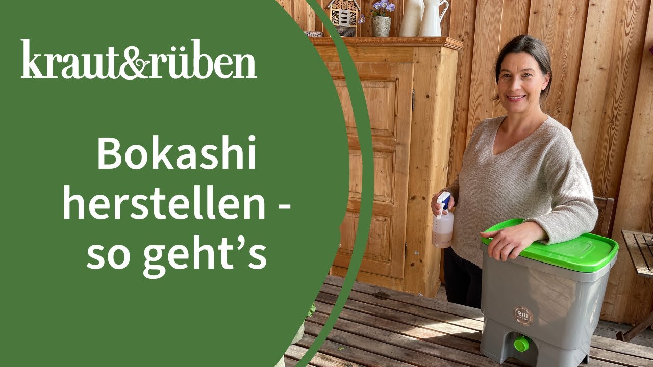 Bokashi: Schritt für Schritt vom Eimer in den Garten
