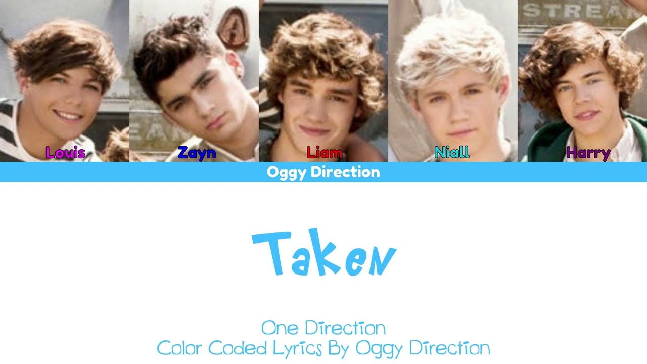 One Direction - Taken (New Color Coded Lyrics 2024)