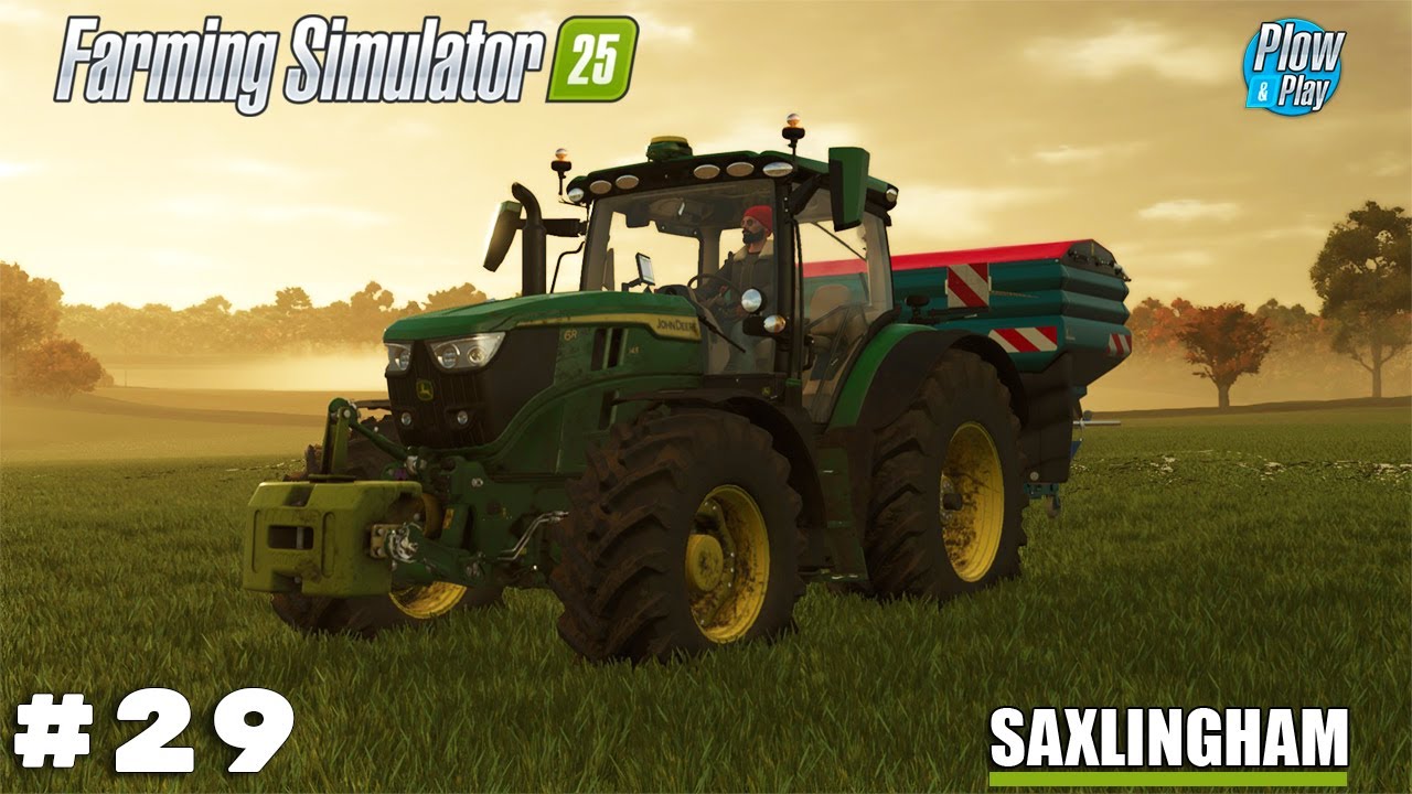 👨‍🌾 ENDING THE SEASON 🚜 SAXLINGHAM - Farming Simulator 25 ep. 28 🌱 P&P