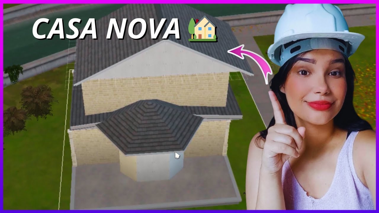 Não sei construir 😭🏡 | Casinha nova básica no The Sims 4