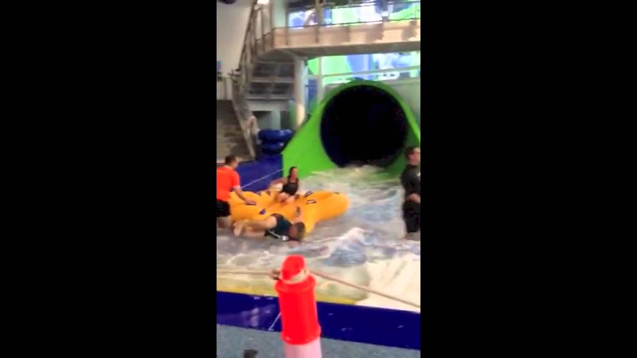 WaterMarc Staff Training on Tantrum Alley Waterslide