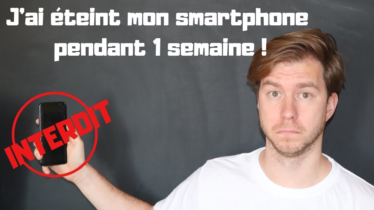 DIGITALE  DÉTOX - J’ÉTEINS MON SMARTPHONE PENDANT 1 SEMAINE !