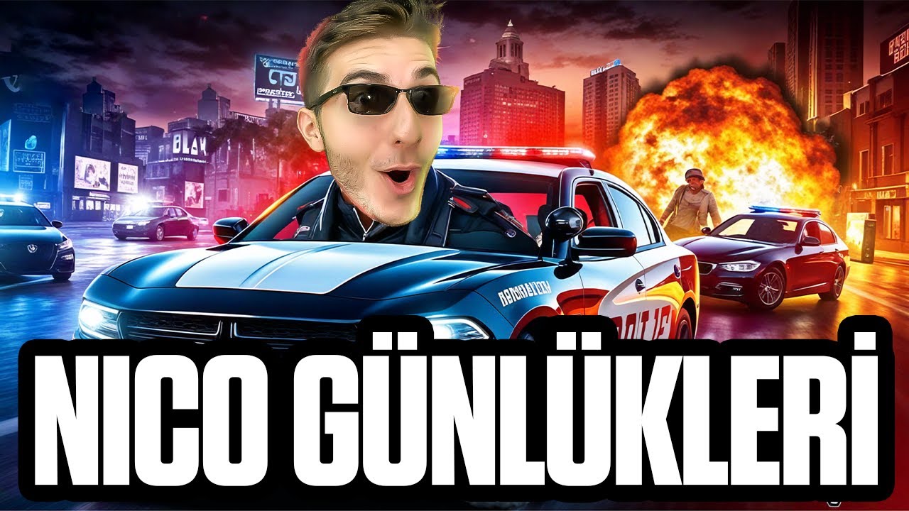 BİR POLİS DEPARTMANI GÜNLÜĞÜ#1 | Nico Nicholas | GTA 5 Online Roleplay Fivem