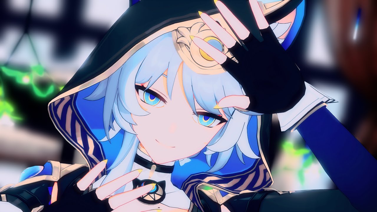 【崩壊スターレイル/Honkai star rail MMD/4K】サフェル(Cipher)/Gimme×Gimme