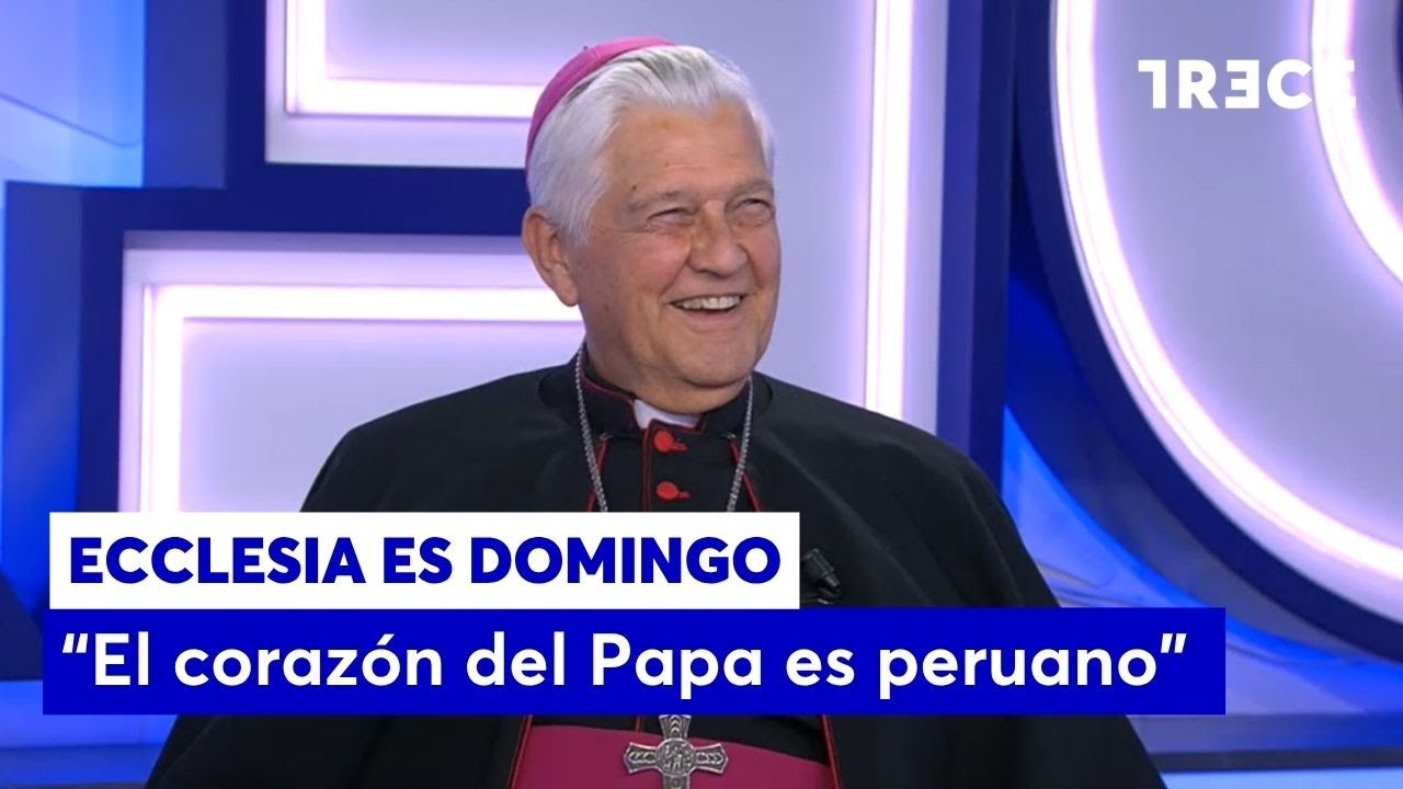 Las palabras de Salvador Peñeiro, arzobispo de Ayacucho, al Papa León XIV: 