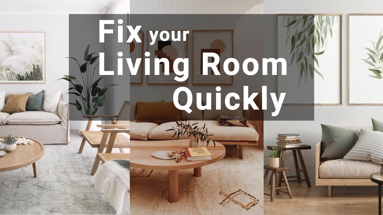Simple Living Room Decorating ideas (Mistakes to Avoid)