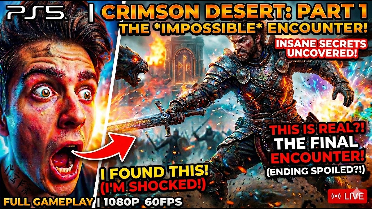 Crimson Desert Gameplay  Part 1 PS5 (1080p 60FPS) &ndash; Next Gen Is Here