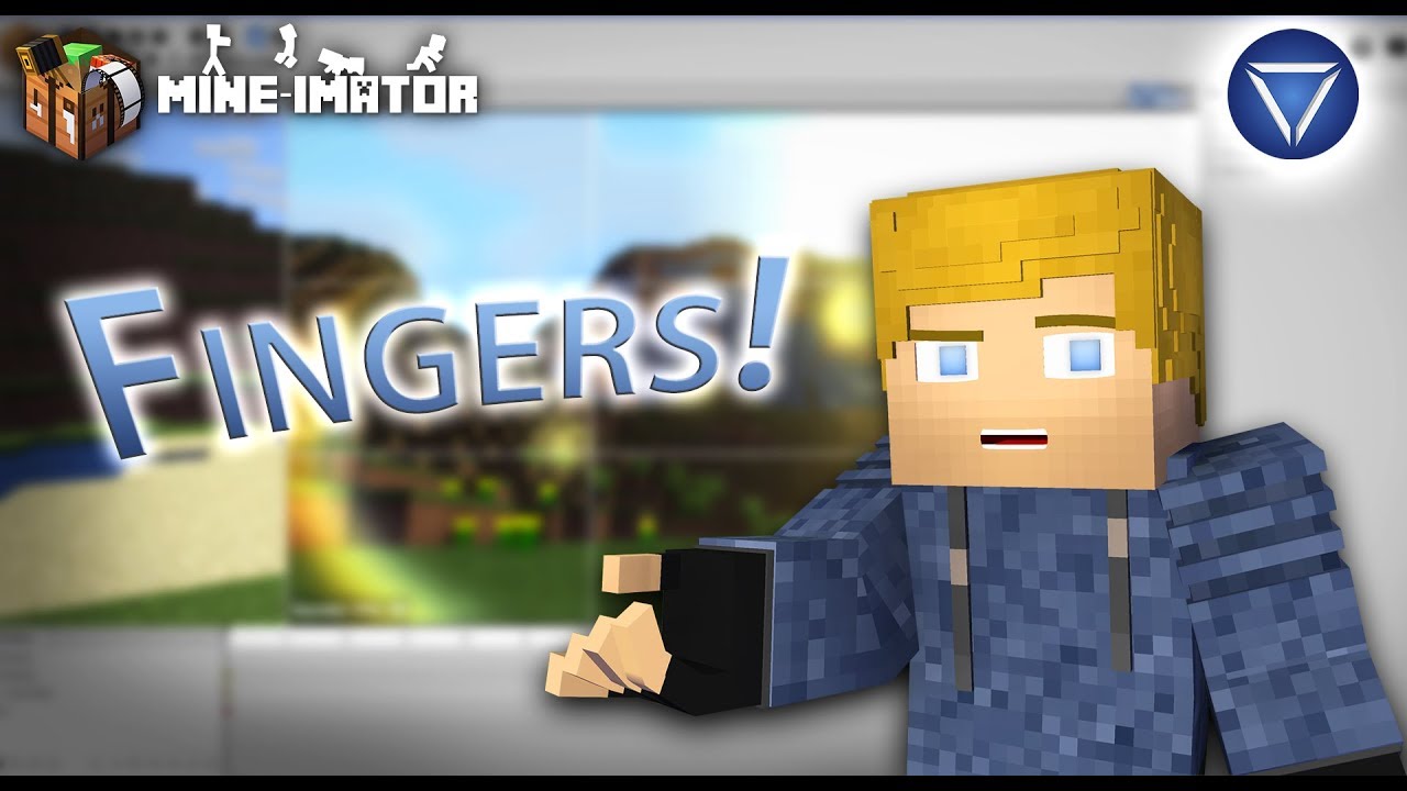 How to Make Fingers! ~ Mine Imator Tutorial