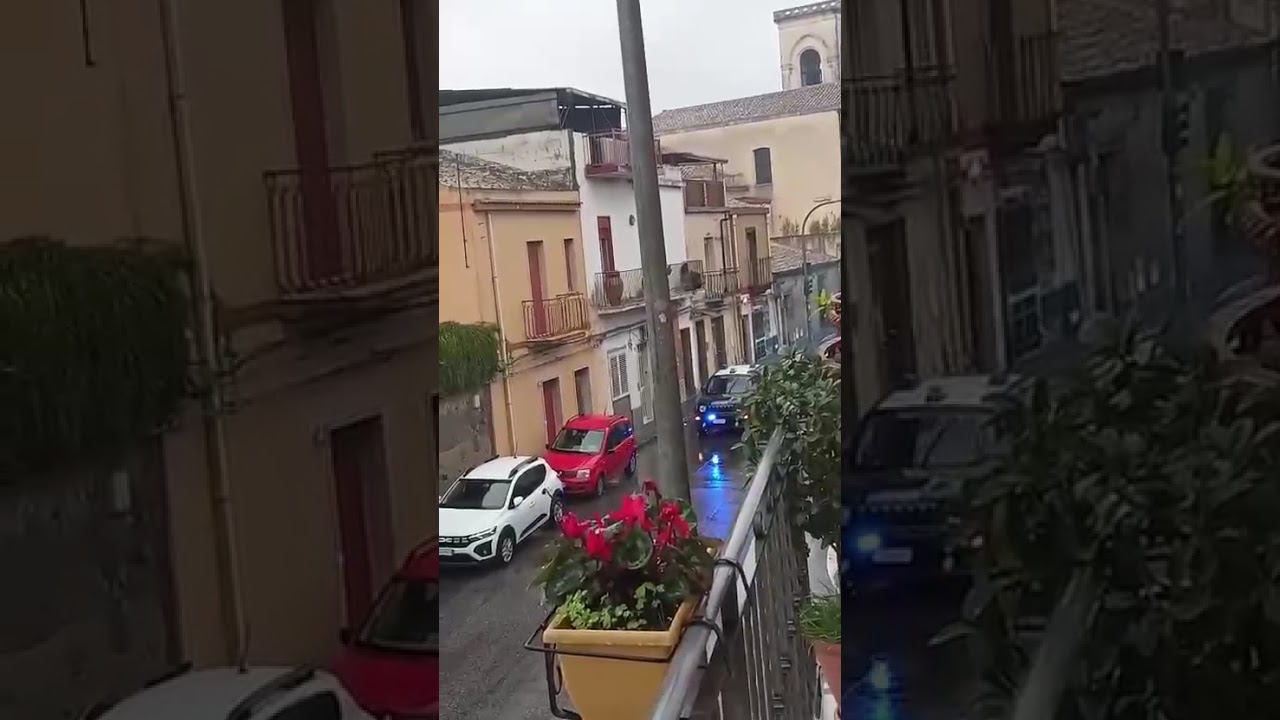 Maltempo Sicilia, incredibile a Pasteria (Calatabiano): ESPLODE la linea elettrica!