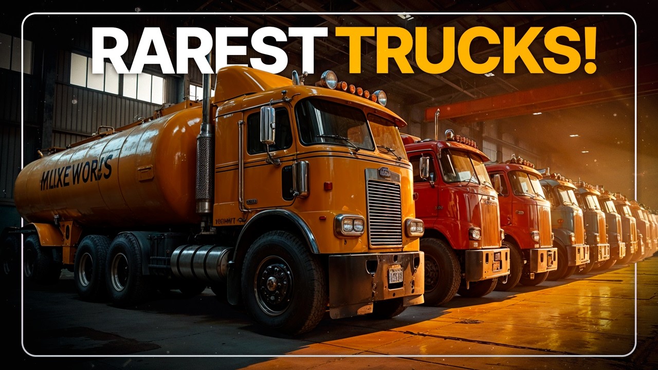 20 Rarest Production Trucks Ever Made!
