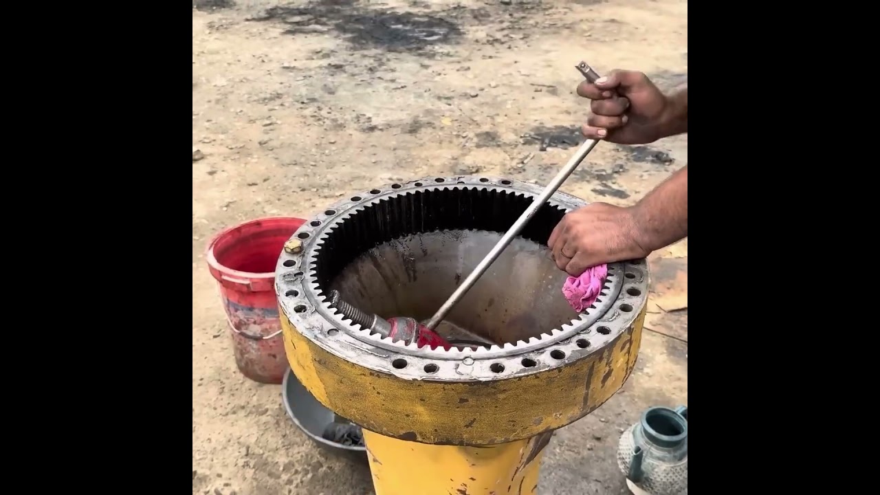 Incredibly Repair a Caterpillar Dozer Gear with Amazing Skills