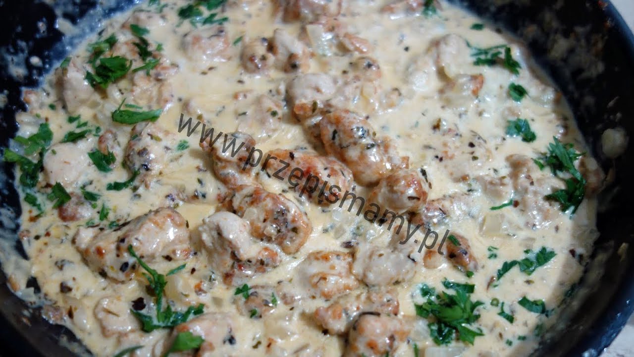 Filet z indyka w sosie śmietanowym - przepyszny gulasz