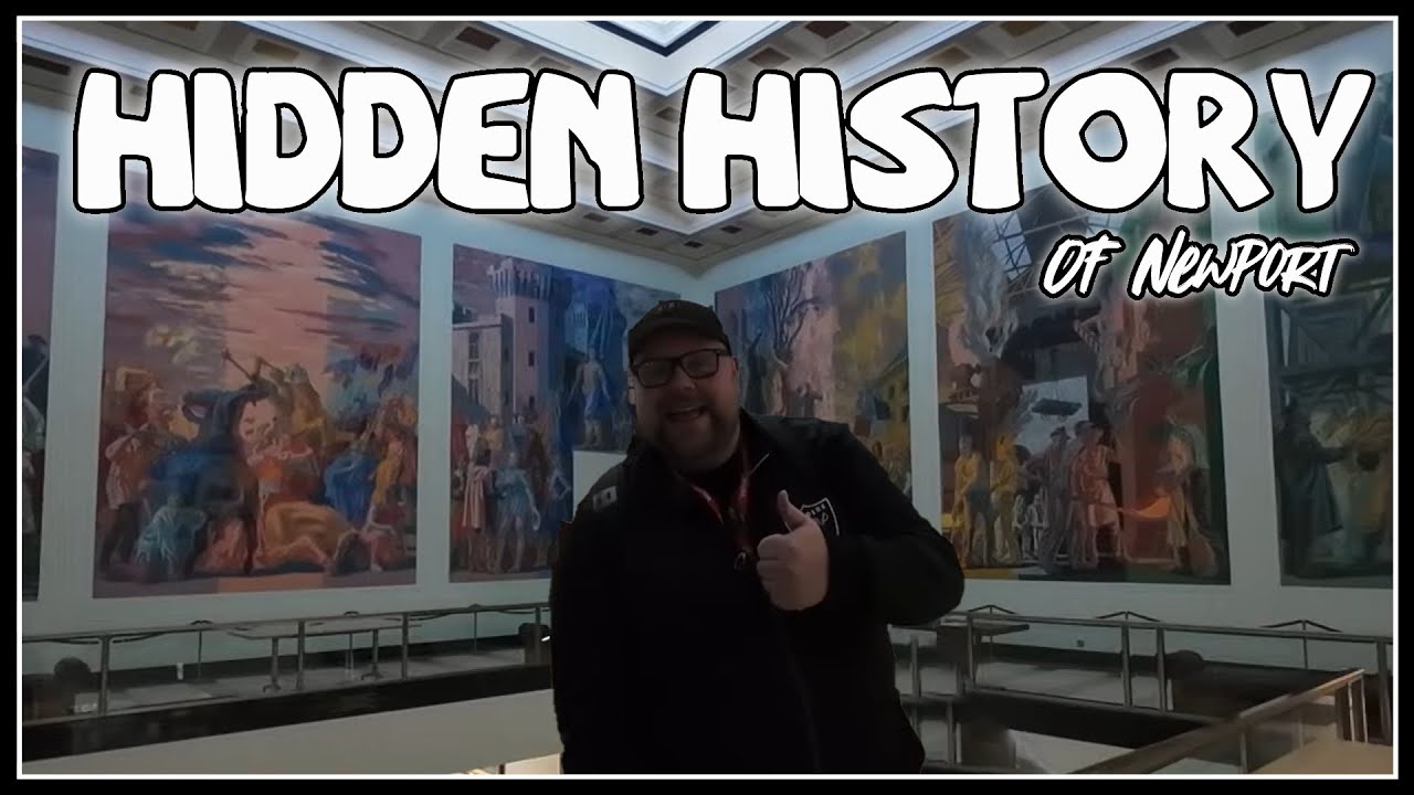 Look What I Found in Newport, Wales - The Hidden Murals of Welsh History