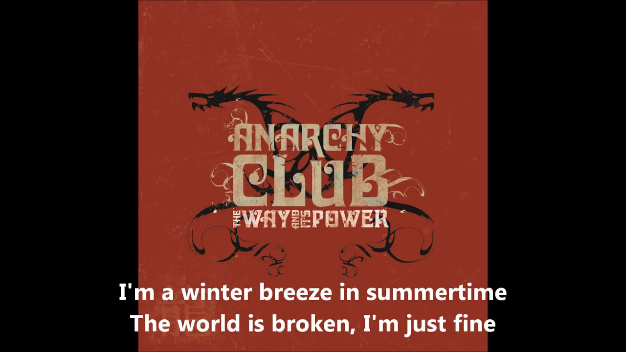 Anarchy Club - Behind The Mask [Lyrics / Single]