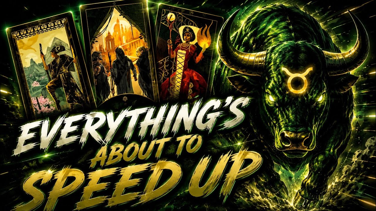 Taurus🍀SUDDENLY EVERYTHING IS ABOUT TO SPEED UP AND&hellip;♉️Tarot