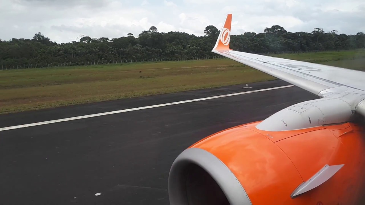Aproximação e Pouso Boeing  B737-800W GOL em Belém!!!!