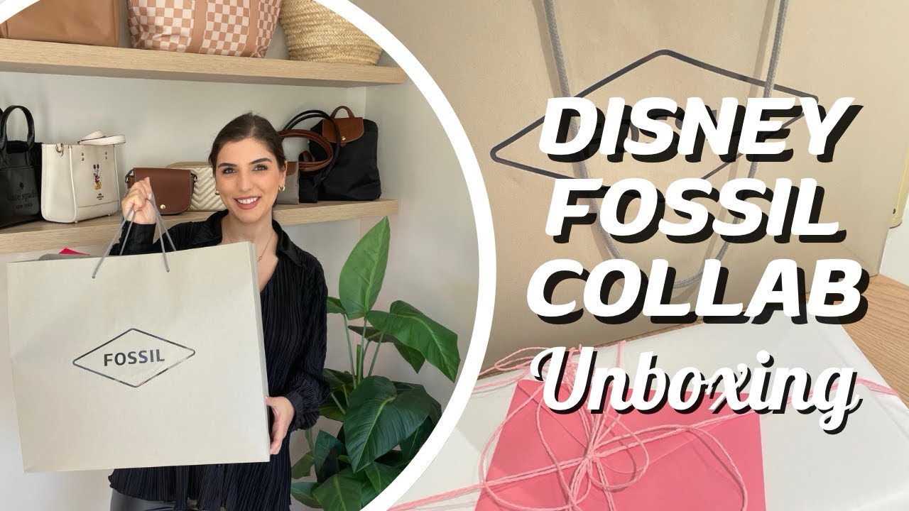 Disney x Fossil Bag Unboxing | Disney Merch!