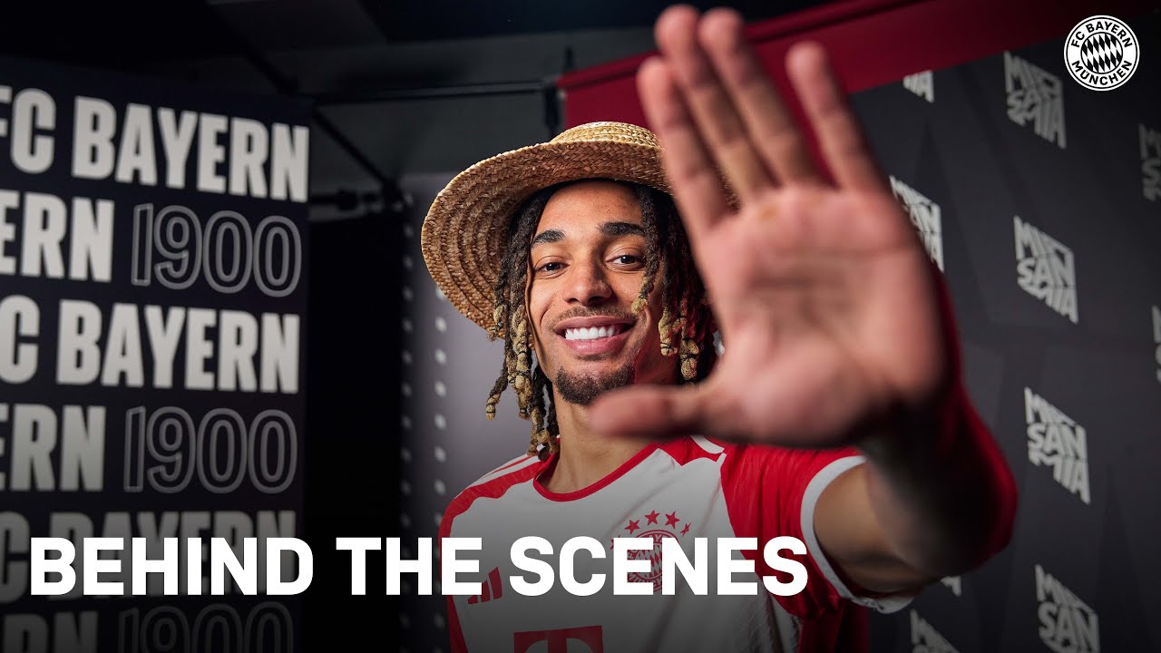 Sacha Boey's first day at FC Bayern | Behind The Scenes