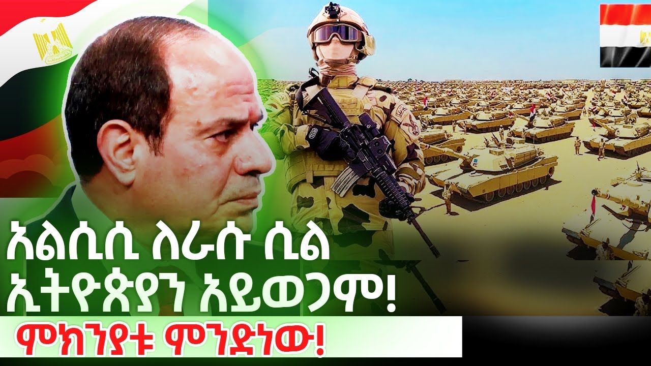 አልሲሲ ለራሱ ሲል ኢትዮጵያን አይዋጋም! kings of Abbay