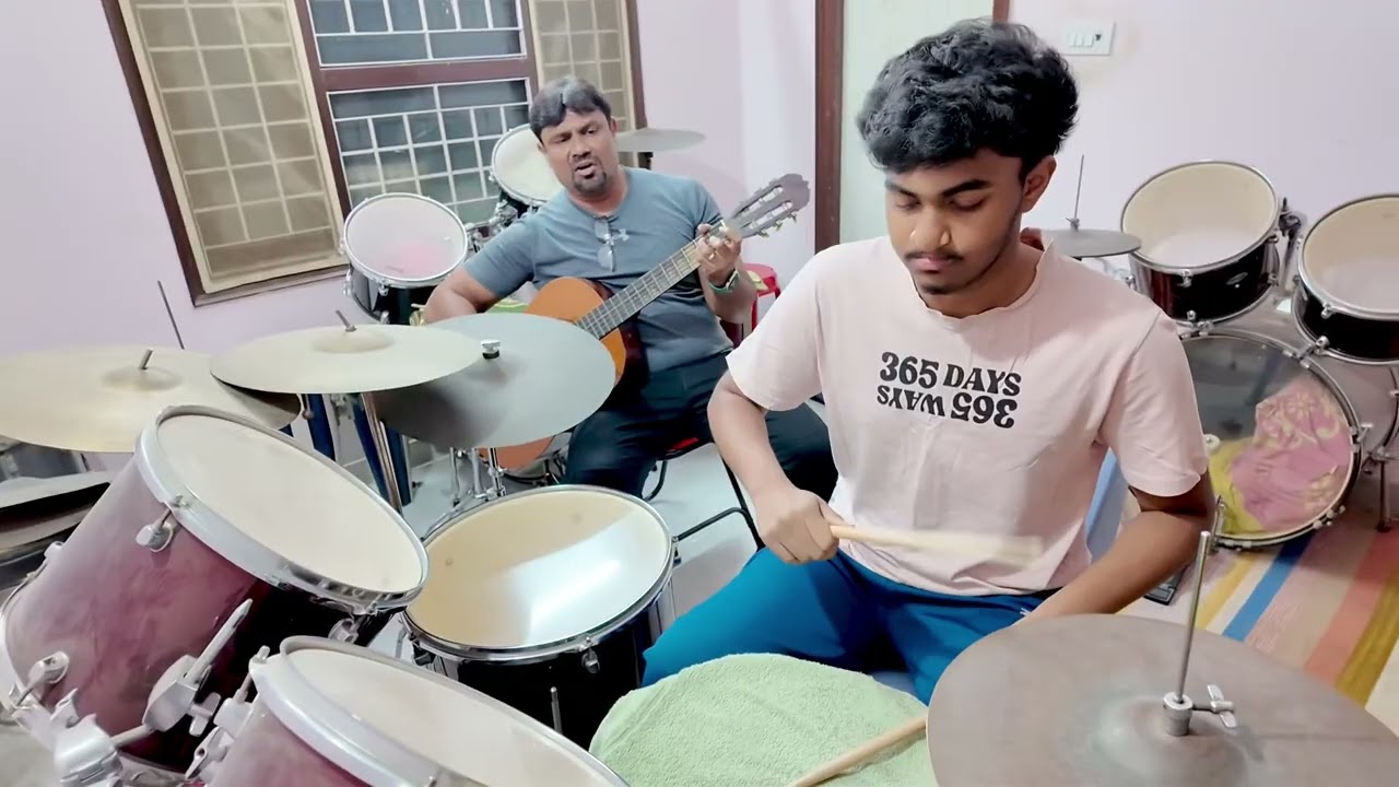 Rejoice in the Lord Always on Jazz Drums by Aman 