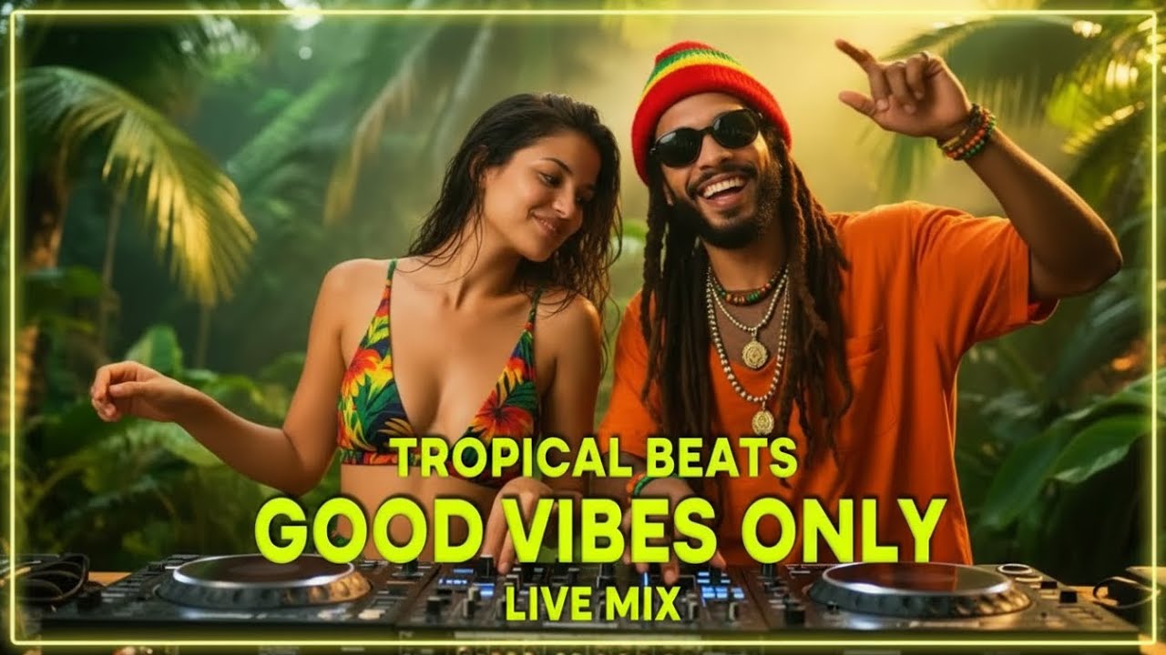 Relaxing Reggae Music | Island Vibes & Calm Energy