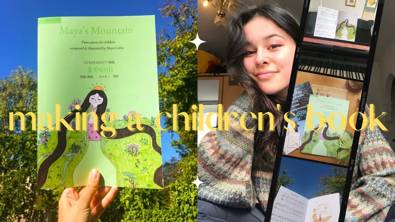 making my first children's book! (self-publishing journey!!)