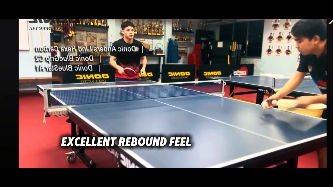 Donic Anders Lind Hexa Carbon Review By Malaysian Table Tennis Player Danny Ng Wann Sing 