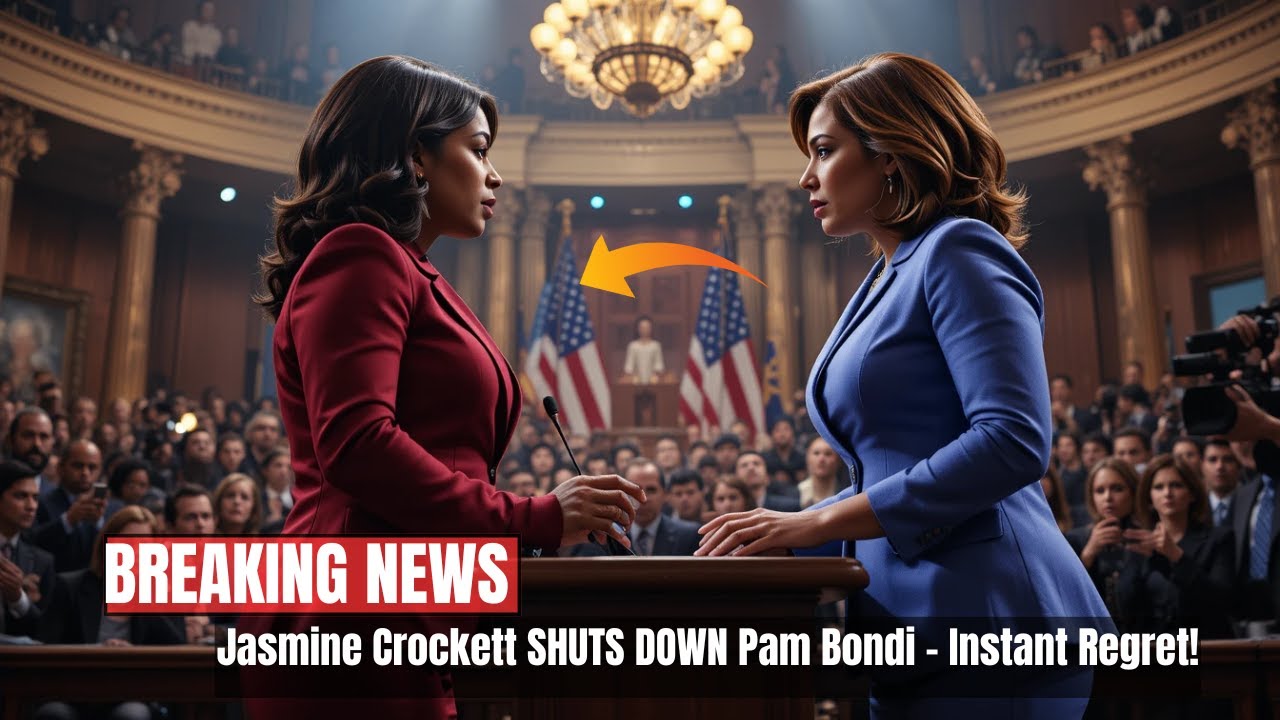 Jasmine Crockett CLAPS BACK at Pam Bondi&rsquo;s Personal Threat &ndash; Instantly Regrets Her Move!