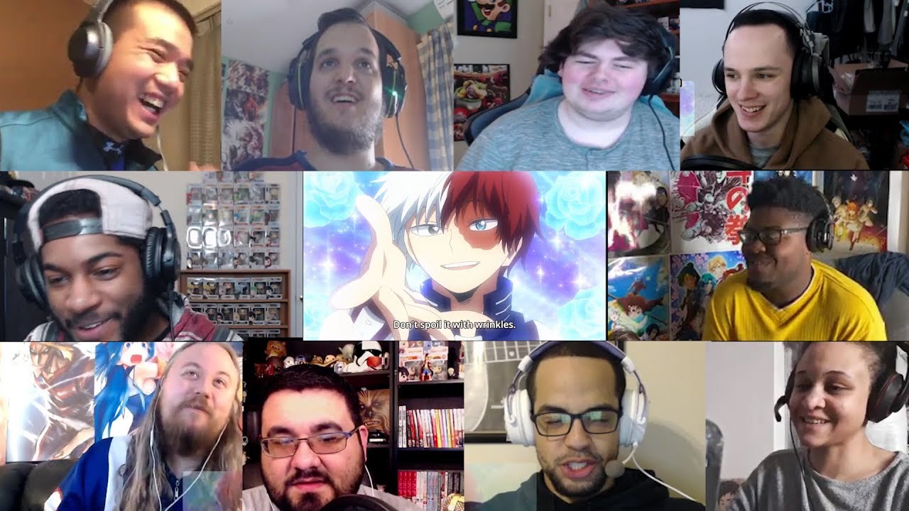 僕のヒーローアカデミア My Hero Academia Season 4 Episode 17 BIGGER Reaction Mashup