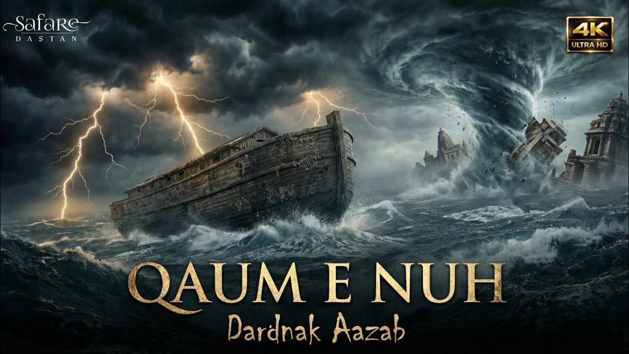Duniya Ka Sabse Bada Tufan Jisne Sab Khatam Kar Diya | Qaum-e-Nuh Ki Asli Kahani / Quranic Waqia