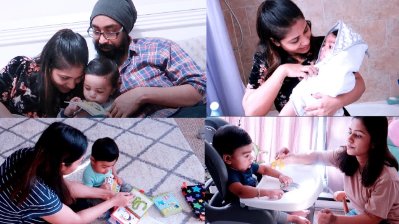 A FULL DAY WITH AN INFANT | DAILY ROUTINE OF 8 MONTH OLD BABY |  HINDI VLOG |