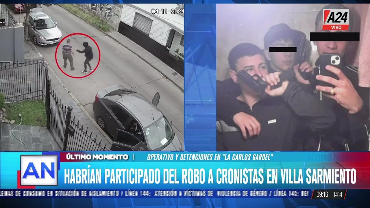 🚨 OPERATIVO Y DETENCIÓN EN 