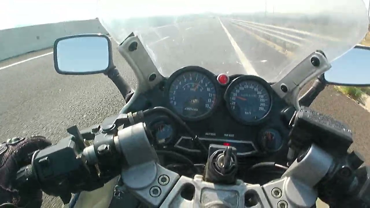 Gpz600r acceleration 0-200km/h