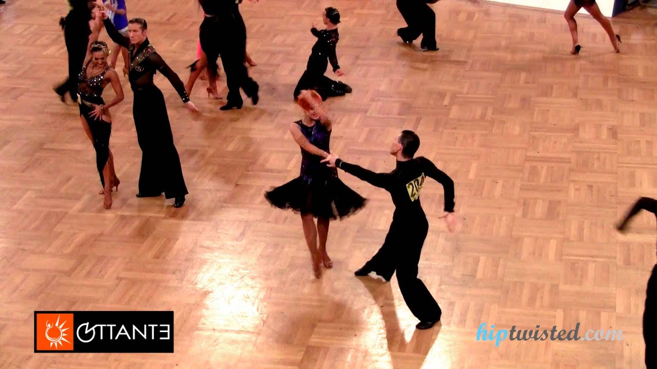 Jakub Perzanowski - Karolina Skowyrska, GOC Stuttgart 2014, WDSF Grand Slam latin, 3. round - rumba