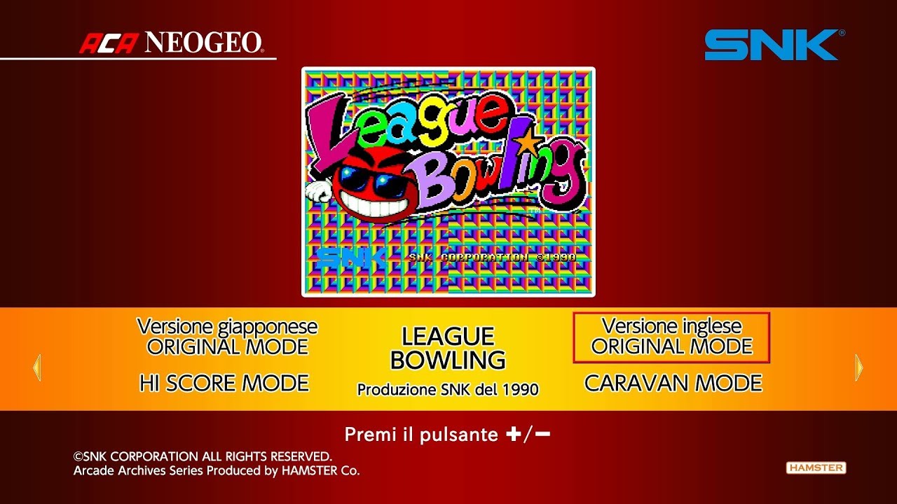 ACA NEOGEO League Bowling (Switch) First Look on Nintendo Switch - Gameplay