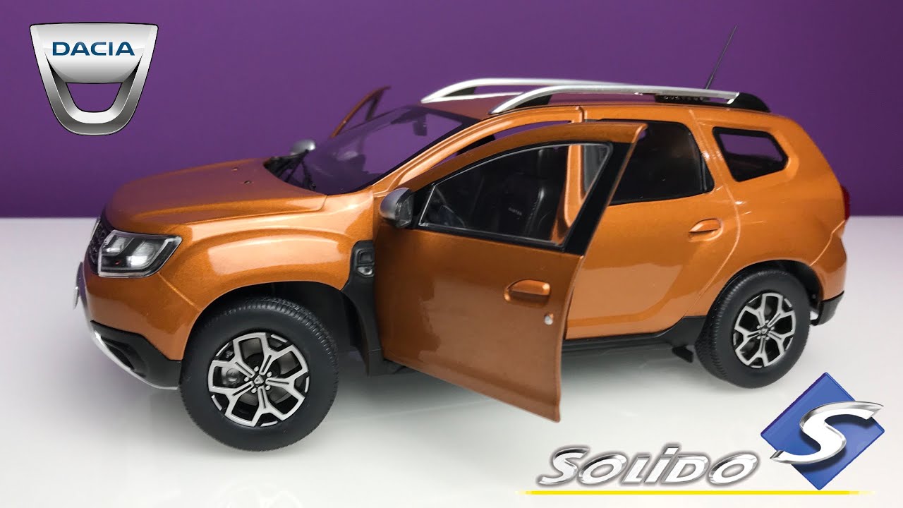 1:18 Dacia Duster MK2 (Orange) 2018 - Solido [Unboxing]