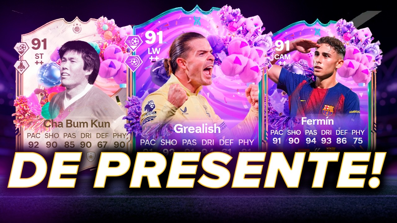 FC 26 | 😨 A EA TA DANDO ESSA CARTA DE PRESENTE! | GREALISH, CHA BUM KUN DME, EVO FESTA NO MEIO!