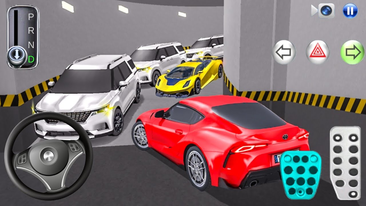 New Supra MK5 car Stuck in Parking Garage - 3D Driving Class - Car Game - 3D Driving Class 2026