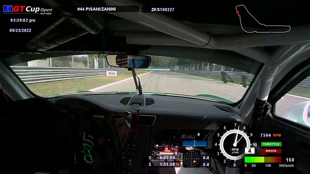 Porsche 991 GT3 Cup - Monza Onboard