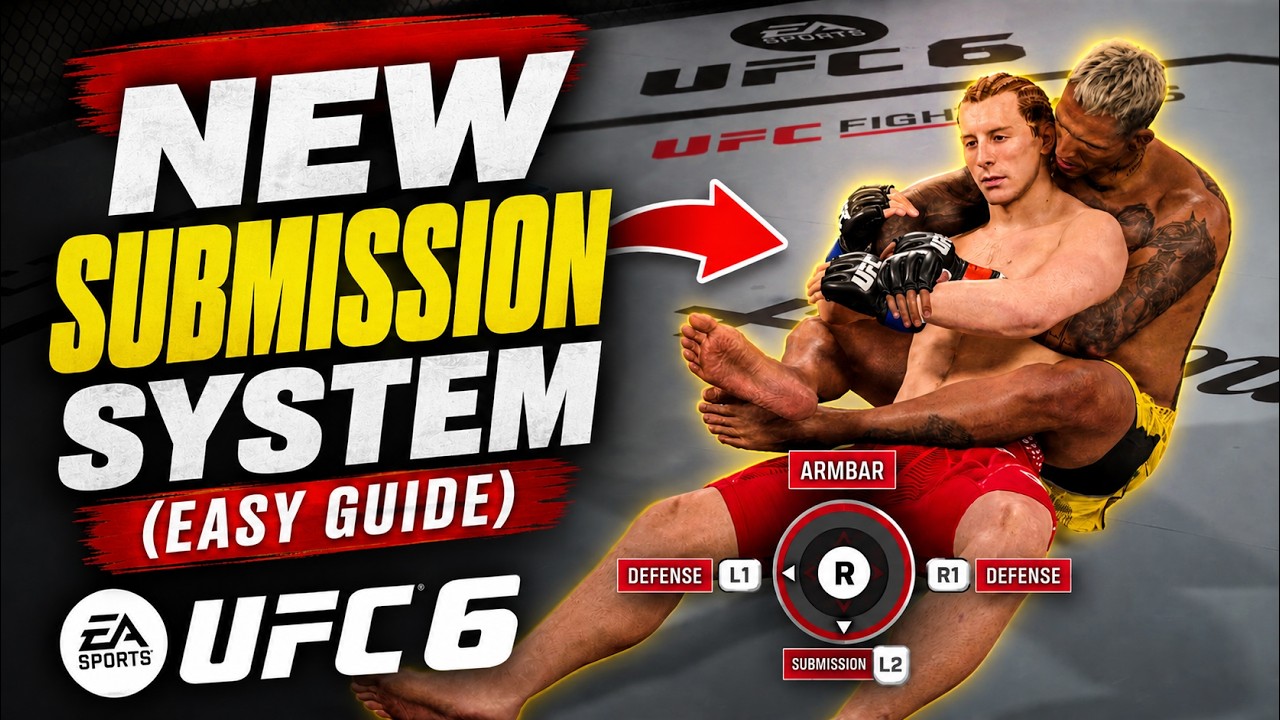 Как использовать новую систему болевых приемов в UFC 6 (ПРОСТОЕ РУКОВОДСТВО) | EA SPORTS UFC 6