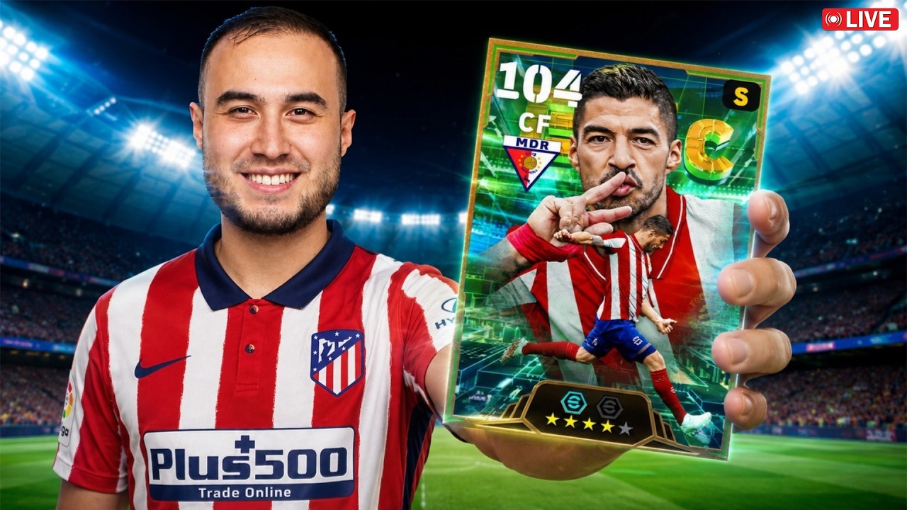 🔴 LIVE - IS $1 SUAREZ REALLY THAT GOOD!? 🤔 EFOOTBALL 2027 #INDOSQUAD