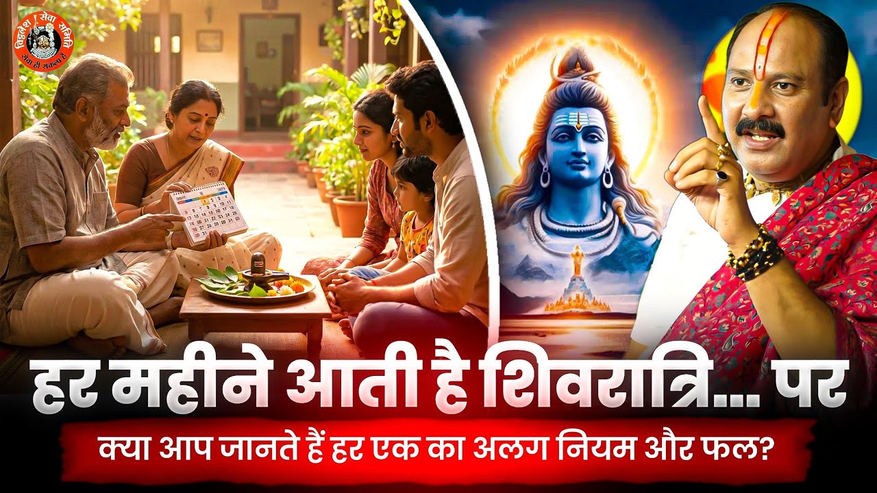 हर महीने आती है शिवरात्रि… पर क्या आप जानते हैं हर एक का अलग नियम और फल? 