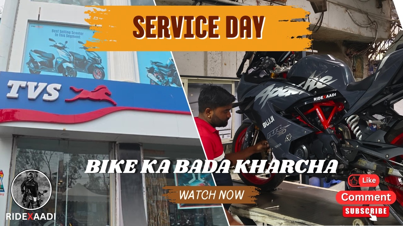 TVS Apache RR 310 Service Cost 2026 🔧 | Full Service Review + Ride Feel🏍️