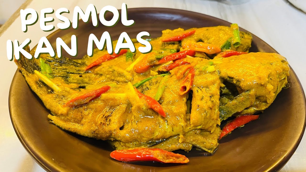 Cuma Butuh Bumbu Dapur , Rasa mewah ala Resto . Resep Pesmol Ikan Mas